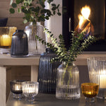 Pleat Vase, Clear