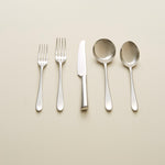 Pride Stainless Steel 5-Piece Place Setting