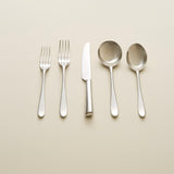 Pride Stainless Steel 5-Piece Place Setting