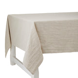 Primo Blanc, White Linen Tablecloth 71" x 126"