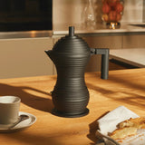 Pulcina Espresso Coffee Maker, Black