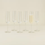 Pure Champagne Flute Set of 6