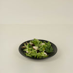 Roda Black Coupe Salad/Dessert Plate
