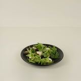 Roda Black Coupe Salad/Dessert Plate