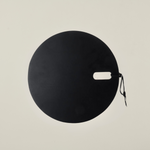 Round Black Acacia Board, 12.6,