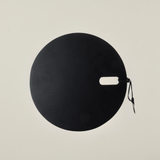 Round Black Acacia Board, 12.6,
