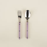 Children’s Fork & Spoon Set, Lilac