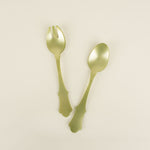 Old Fashioned Salad Servers, Mossv