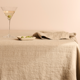 HG Heritage  54x120" Linen Tablecloth, Natural