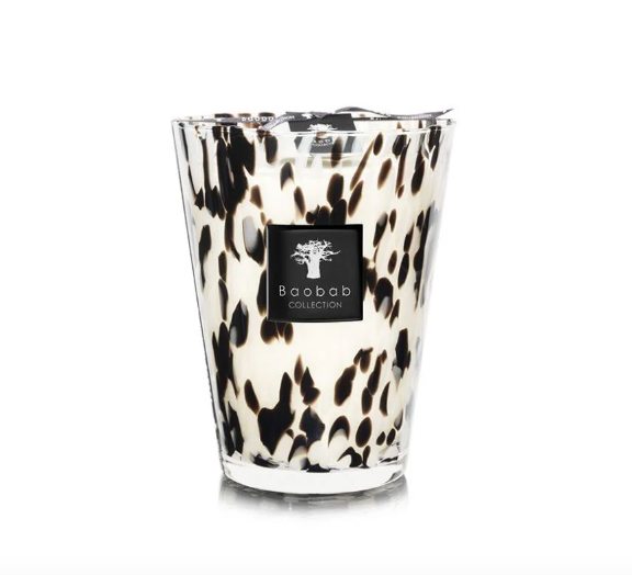 Pearls Black Scented Candle