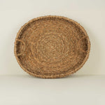 Seagrass Oval Tray