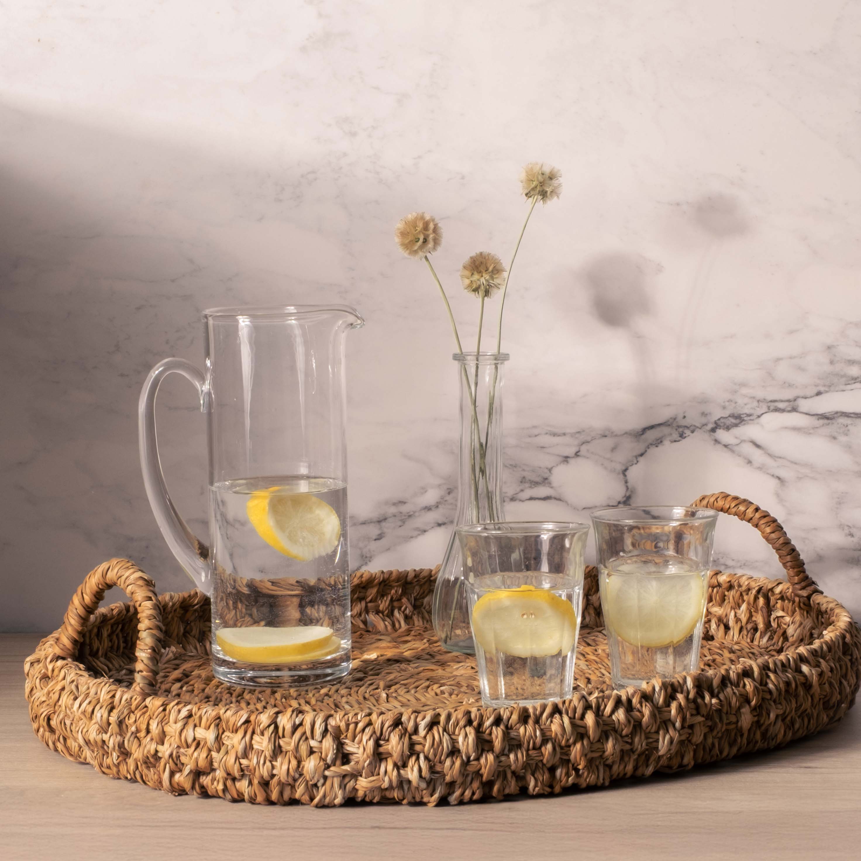 Seagrass Oval Tray