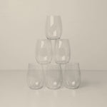 Shatterfree Stemless Resin Glass, Small Set of 6