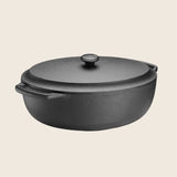 Oval Dutch Oven, 6.25QT with Cast Iron Lid