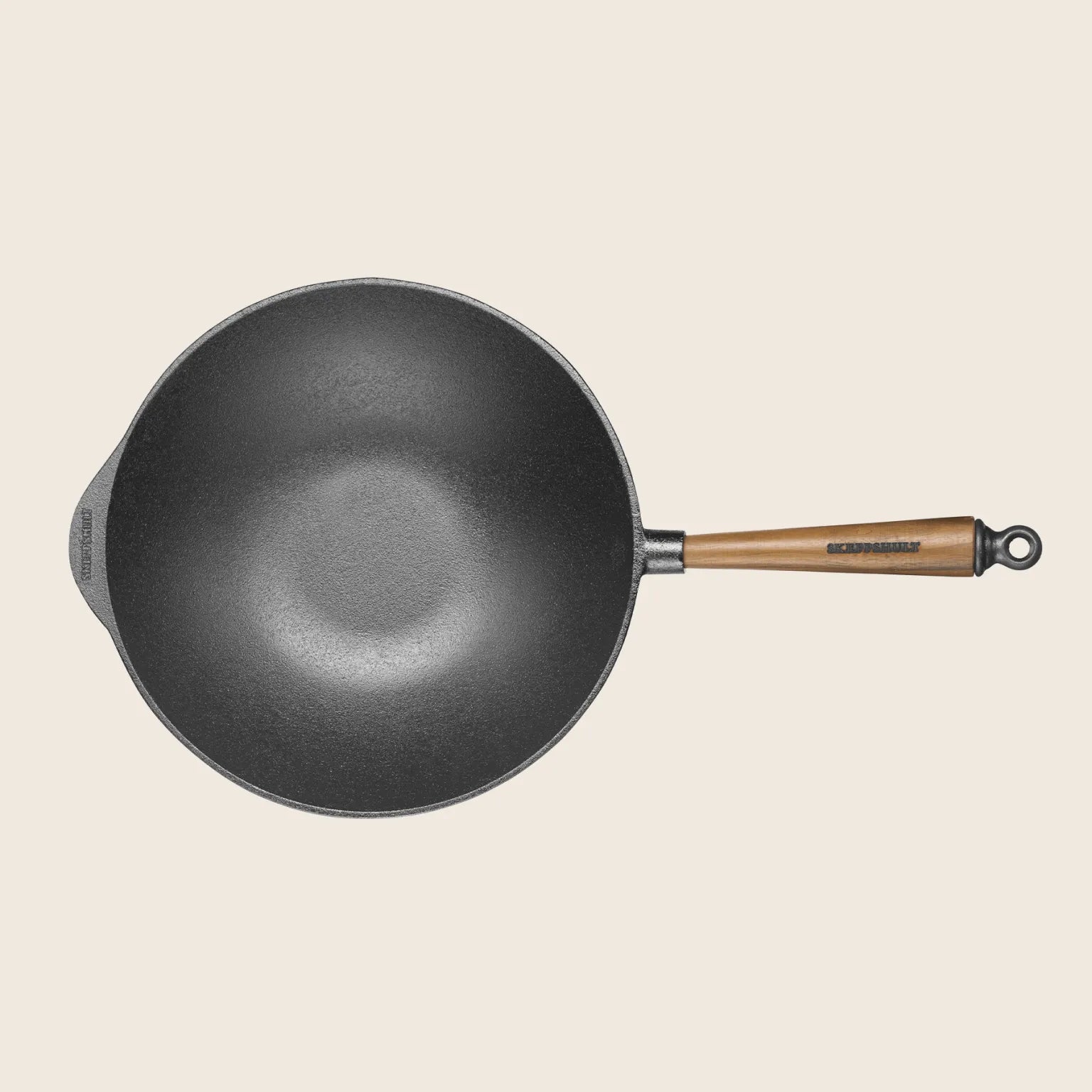 Wok 12" with Walnut Handle