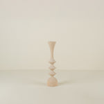 Spool Small, Pickled Ash Candlestick