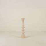 Spool Small, Pickled Ash Candlestick