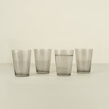 Together Water Glass, Graphite, Set/4
