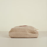 Brera Lino Toiletry Bag Large Pebble