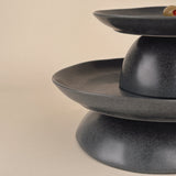 Livia Matte Black Salad/Dessert Plate