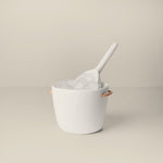 Sculpt White Resin Ice Scoop