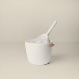 Sculpt White Resin Ice Scoop