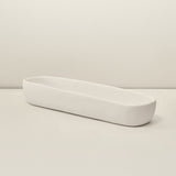 White Resin Short Trough