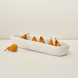 White Resin Short Trough