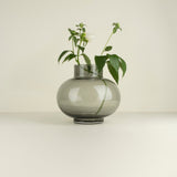 Large Boll Vase, Smoke