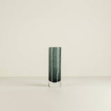 Cylindrical Bud Vase, Old Green