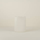 Medium Oval Vase, Milk