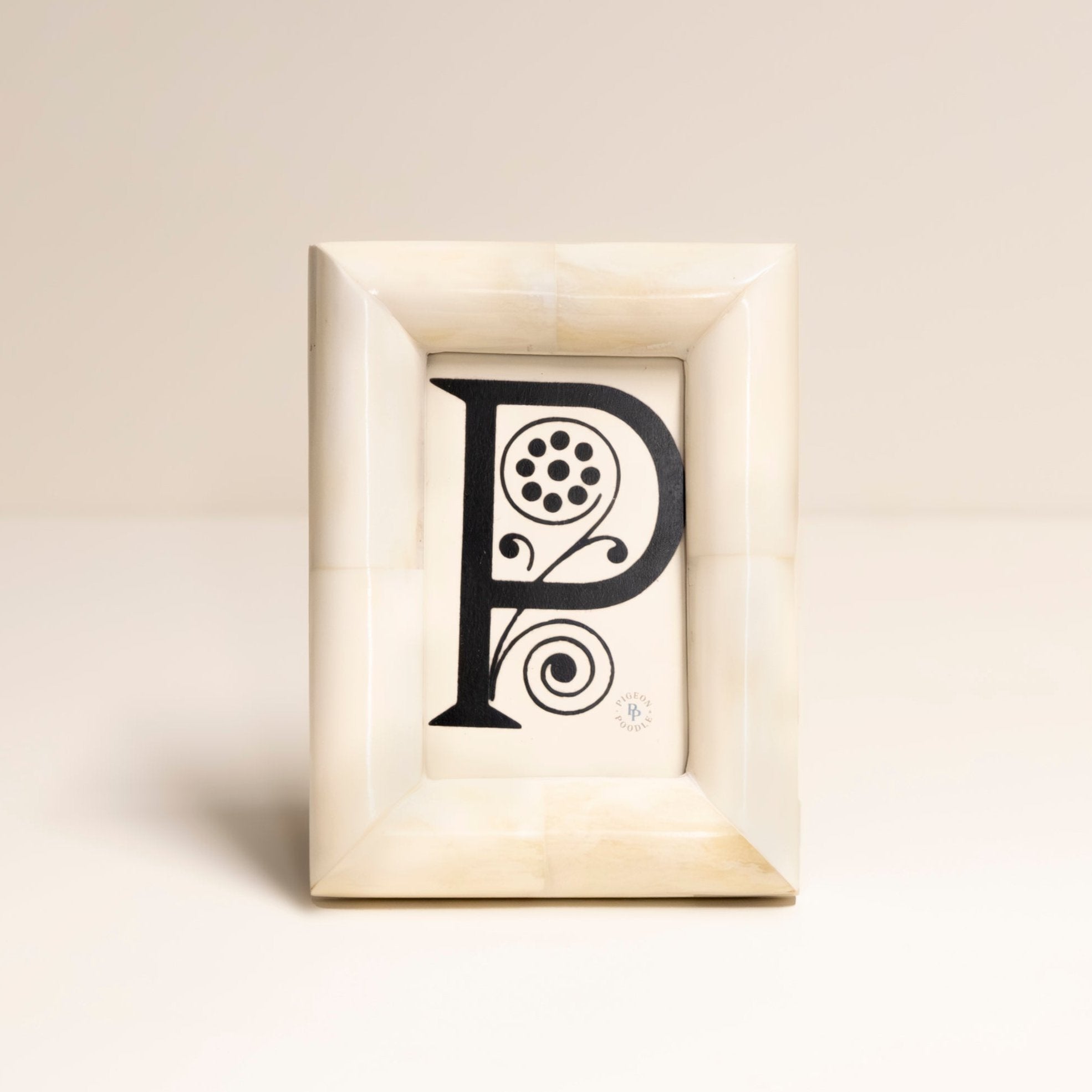 Vannes Bone Picture Frame, 5 x 7"