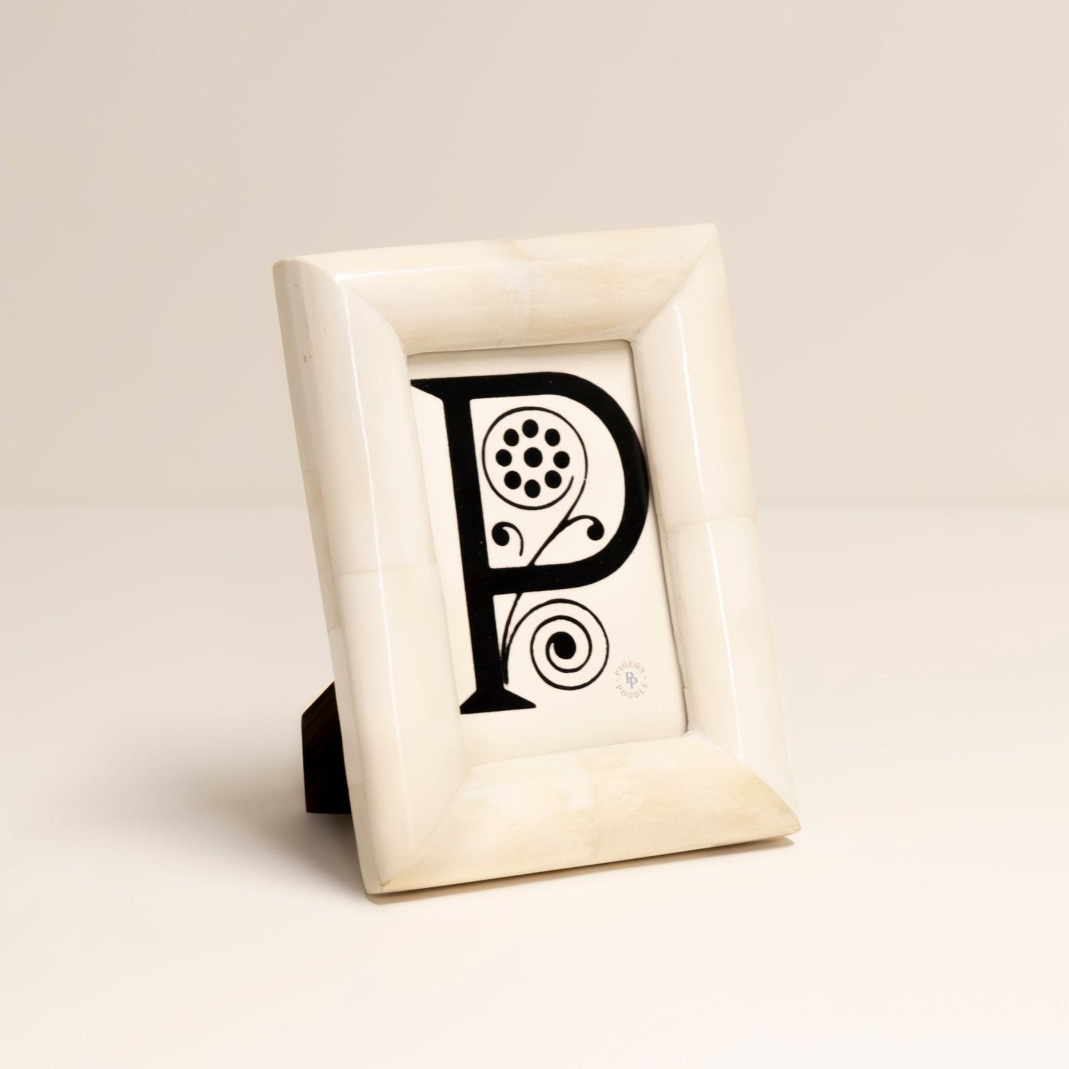 Vannes Bone Picture Frame, 5 x 7"