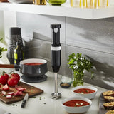 Variable Speed Cordless Hand Blender, Onyx Black