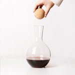 Vintage Decanter With Cork Stopper