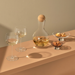 Vintage Decanter With Cork Stopper