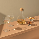 Vintage Decanter With Cork Stopper