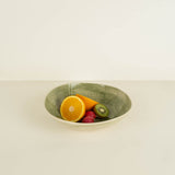 Plain Wash Salad Bowl Medium Dark Green