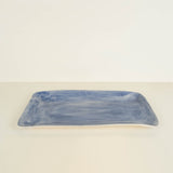 Plain Wash Trough Platter Blue