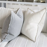 Brera Lino Alabaster/Nature Pillow