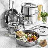 D5 Polished Cookware Set, 10-Piece