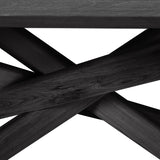 Mikado Rectangular Dining Table, Black Oak