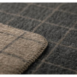 Checkered Wool-Blend Throw