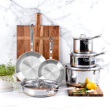Copper Core Collection, 10-Piece Stainless Set
