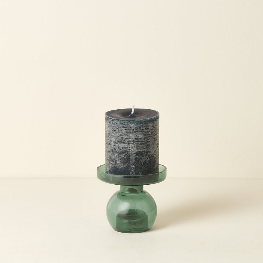 Reversible Pillar Candle & Tealight Holder