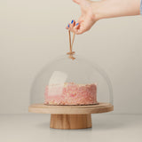 Ivalo Cake Stand w/ Dome