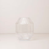 Rotunda Vase, Clear 8"