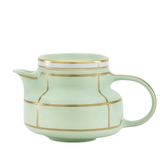 Diva Teapot w/ Cover, Verde