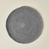 Woven Placemat, Stone Grey