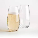 The O Champagne Tumblers, Set of 2